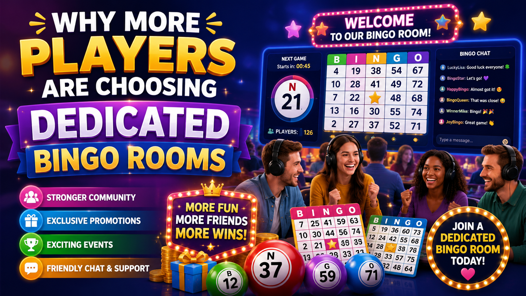 Why More Players Are Choosing Dedicated Bingo Rooms
