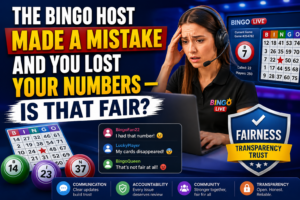 The Bingo Host Made a Mistake and You Lost Your Numbers — Is That Fair?