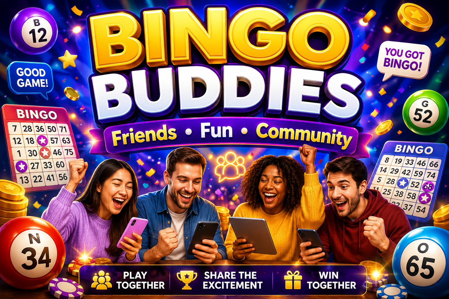 Bingo Buddies: Why Playing Together Makes Online Bingo More Fun