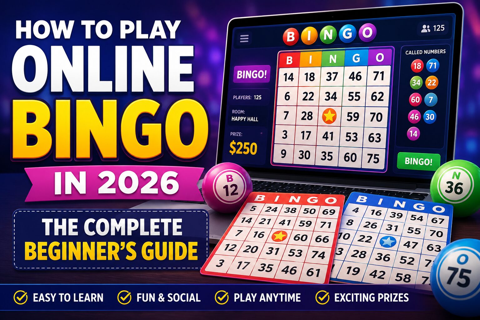 How to Play Online Bingo in 2026: The Complete Beginner’s Guide