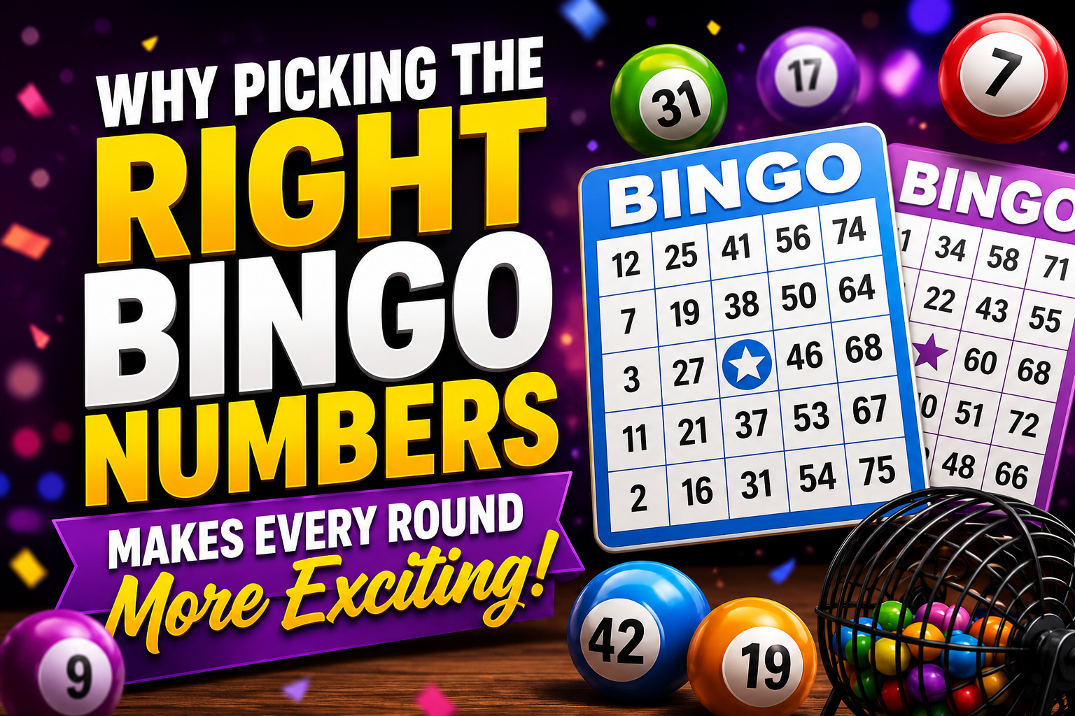 Why Picking the Right Bingo Numbers Makes Every Round More Exciting