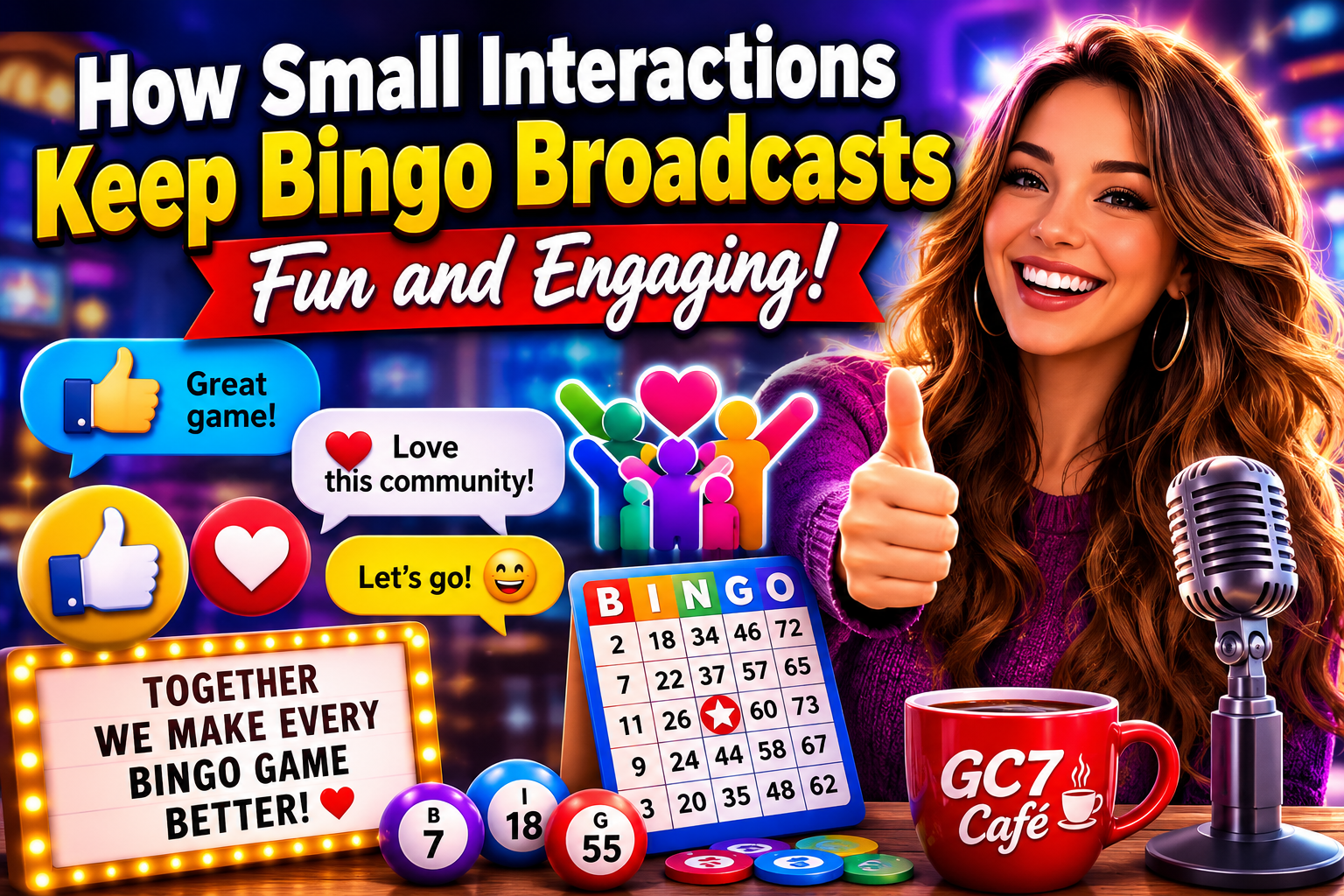 How Small Interactions Keep Bingo Broadcasts Fun and Engaging