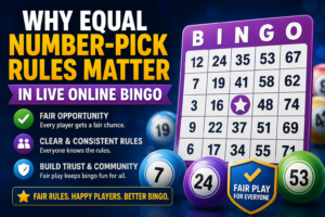 Why Equal Number-Pick Rules Matter in Live Online Bingo