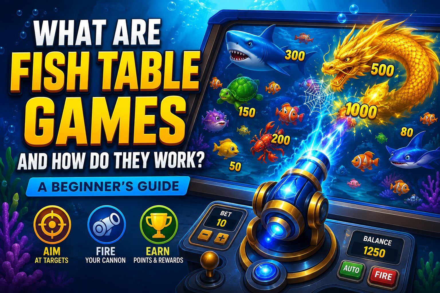 What Are Fish Table Games and How Do They Work? A Beginner’s Guide
