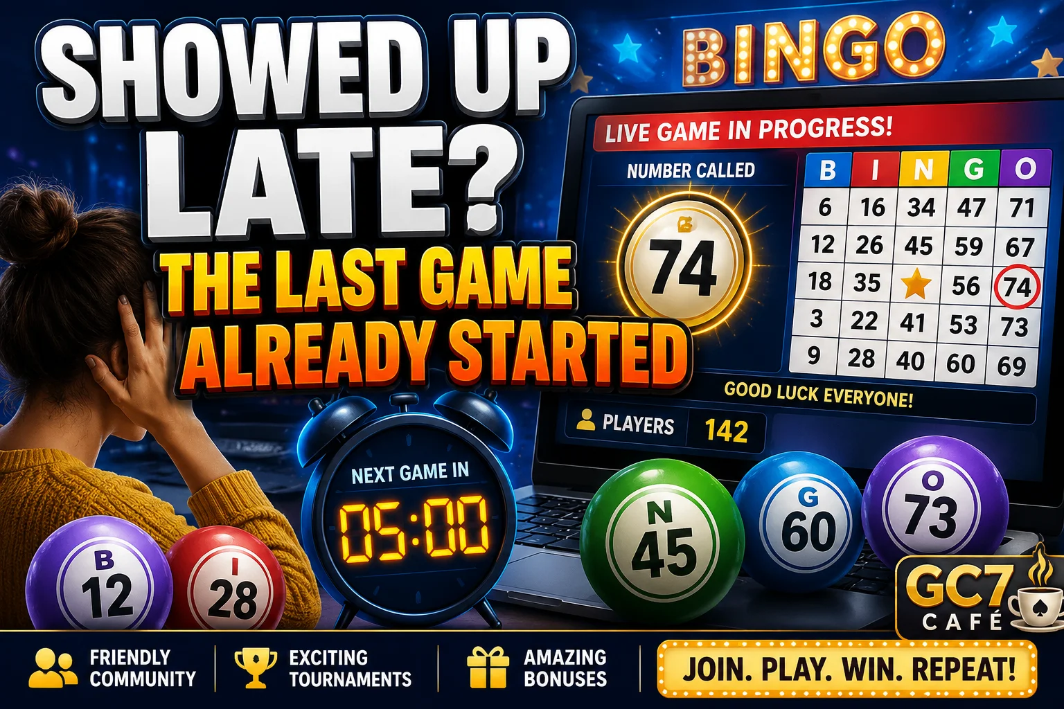 When You Show Up Late and the Last Bingo Game Has Already Started: What Happens Next?