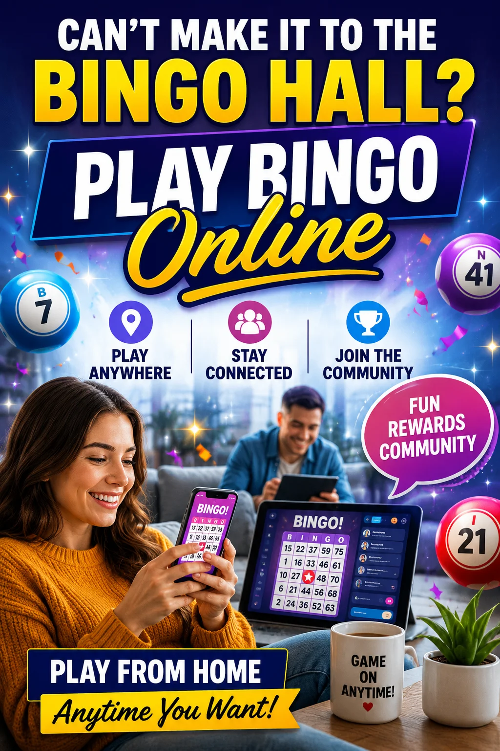 Can’t Make It to the Bingo Hall? Here’s Why More Players Are Choosing Online Bingo