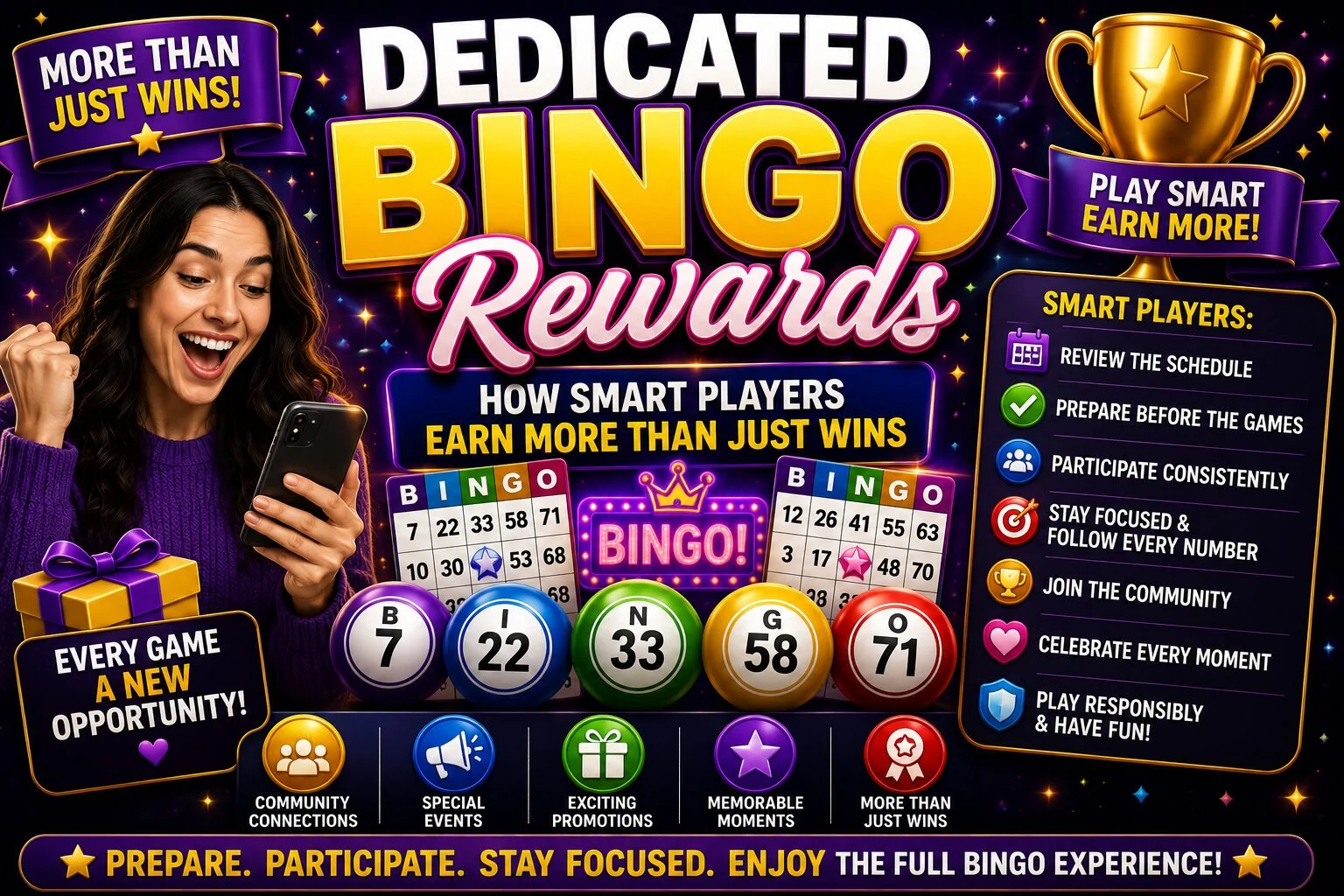dedicated bingo rewards how smart players earn more than just wins
