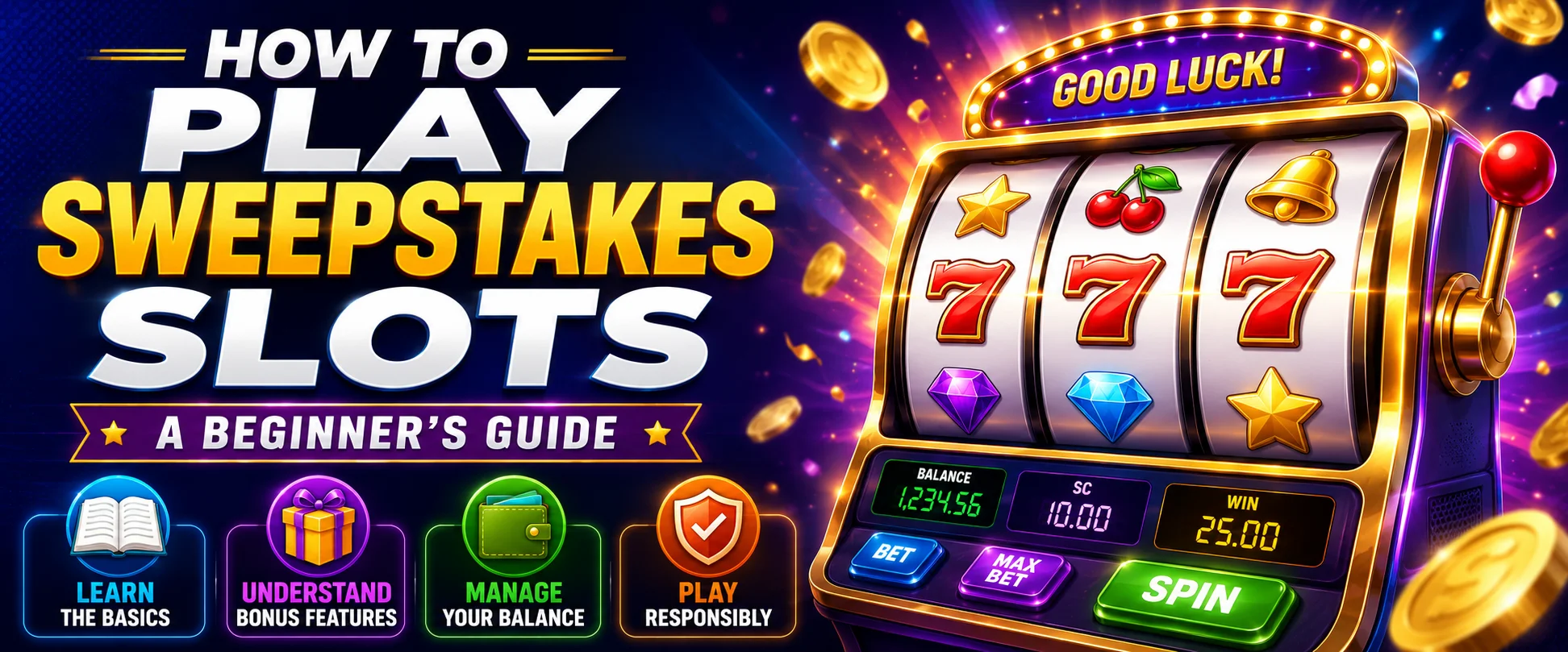How to Play Sweepstakes Slots: A Beginner’s Guide