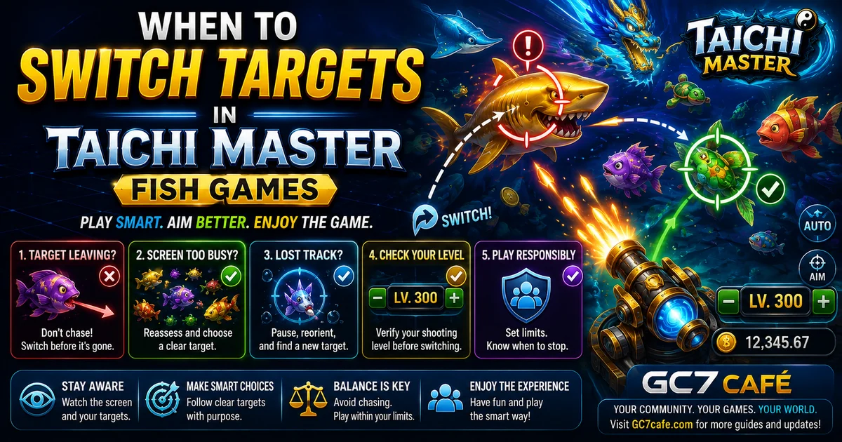 When to Switch Targets in Taichi Master Fish Games: A Smarter Beginner Guide