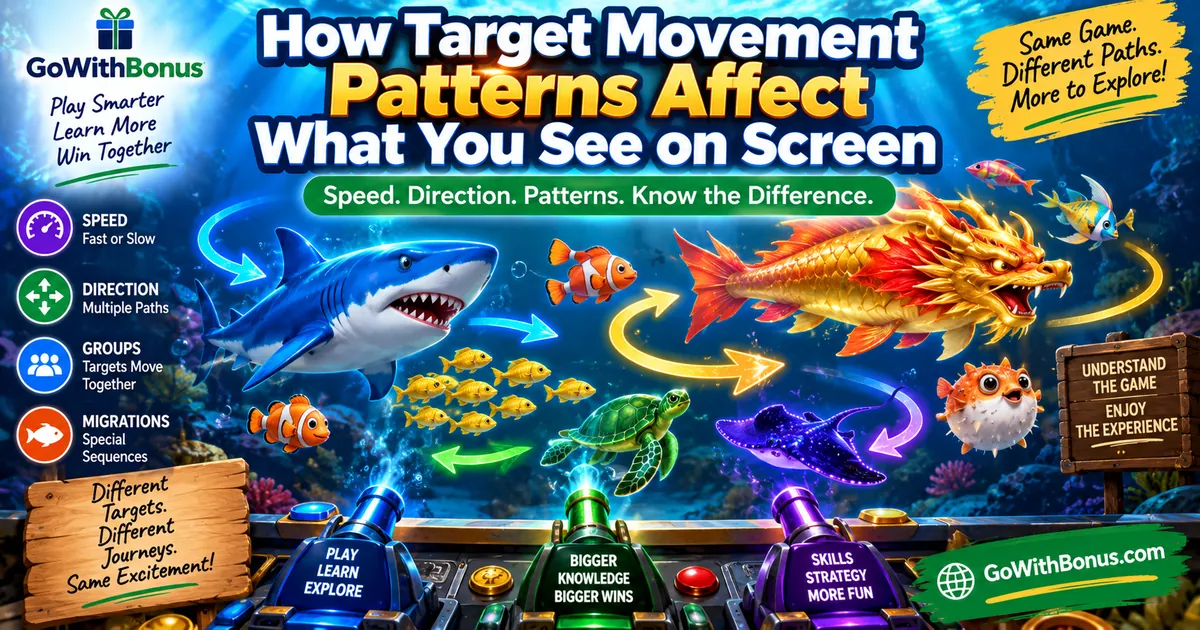 How Target Movement Patterns Affect What You See on Screen